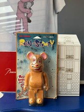 bearbrick 400% ren and stimpy