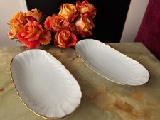 Lot de 2 raviers Porcelaine de