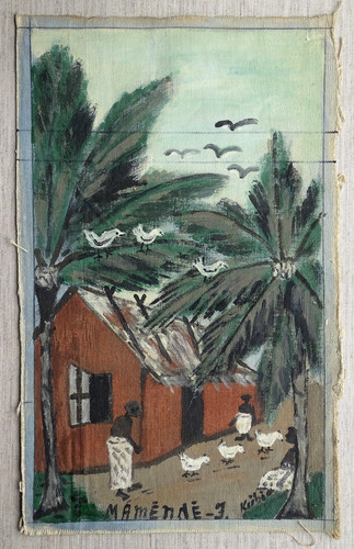 Huile sur toile - , signée