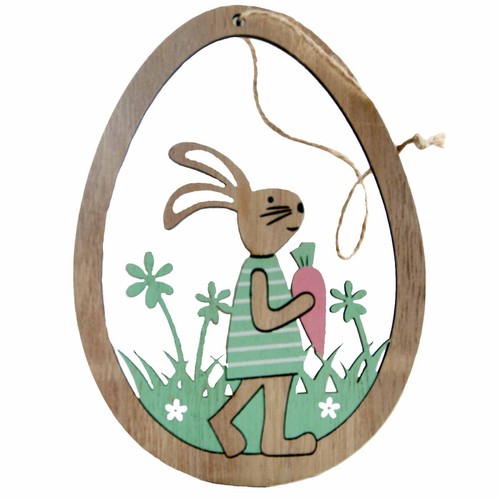 Pâques déco bois - pâques, décor
