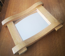 miroir bois Orme vintage