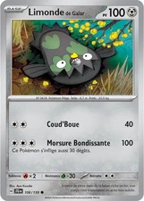 Carte Pokémon Limonde de Galar 106/159 EV9 Aventures Ensemble FR NEUVE