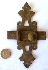 ANCIEN VERROU TARGETTE FIN XIXème