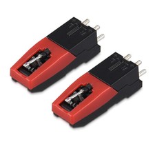 2x Cellule Platine Vinyle Diamant pour Lecture Tourne-Disque 33 / 45 / 78 tours