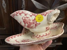 Gien Chardons Saucière