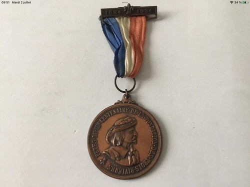 France médaille bronze - médaille,