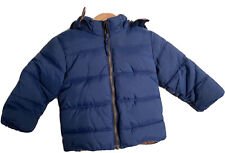 Doudoune H&M bébé garçon bleu marine taille 74
