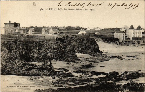 Cpa pouldu les - pouldu, grands