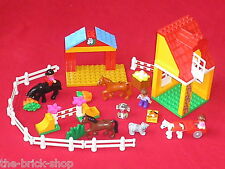 LEGO DUPLO équitation provenant des sets Horse Stable 4690 & 4974 / Minifigs