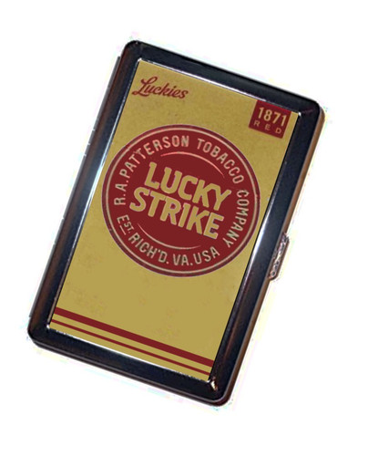 Cigarette case lucky strike - cigarette,