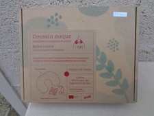 Coussin nuque noyaux de cerise