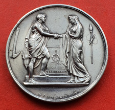 MEDAILLE ANCIENNE  DE MARIAGE