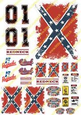 Décalcomanies General Lee V3 1:18 au 1:87, Maquette, Slotracing, Mini Z