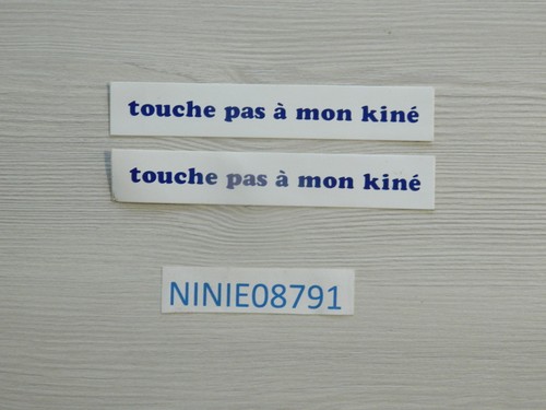 Lot autocollant touche pas - 2,