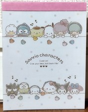 Sanrio Character Mini Memo Pad