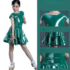 Filles Danse Robe Manche