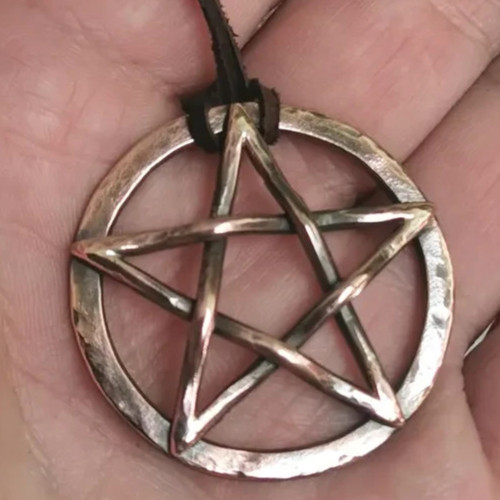 Médaillon pendentif étoile - 1,