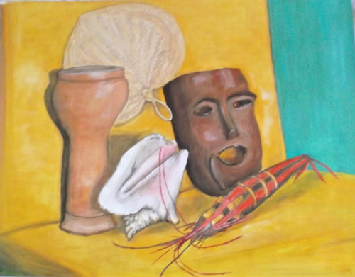 Aquarelle nature morte non