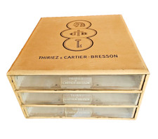 ANCIENNE BOITE COUTURE THIRIEZ CARTIER BRESSON 3 TIROIRS