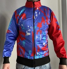 Veste polaire hiver Giordana vintage cyclisme velo taille M 80s vintage