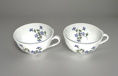Tasses bernardaud limoges - 2,