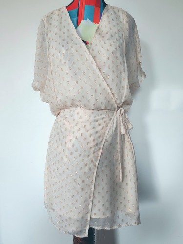 Robe portefeuille festive - robe,