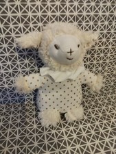 Doudou mouton blanc pois AVENE PEDIATRIL