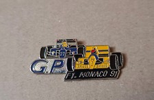 pin's rallye GP F1 Monaco 91 -
