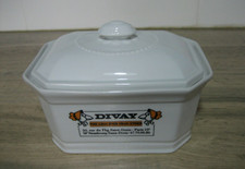 Terrine Pot fois gras DIVAY Porcelaine à Feux APILCO Vintage TBE