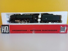 JOUEF, Échelle HO, Locomotive à vapeur 141R416 + Tender, Depot Reims, Réf : 8274