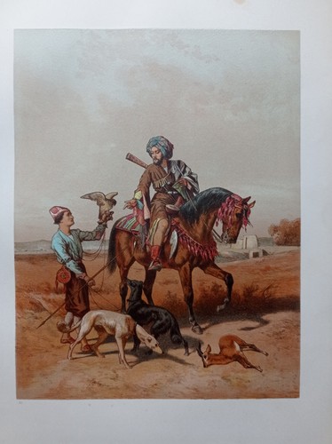 Chasseur cavalier perse - , au