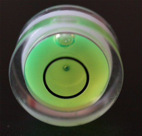 Niveau bulle circulaire - niveau, à