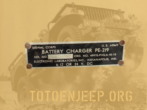 Plate plaque radio ww2 - plate,