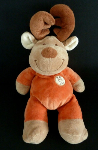 Doudou peluche vetir cerf - t9.,