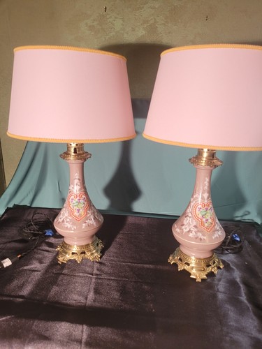 Anciennes grande lampe à - anciennes,