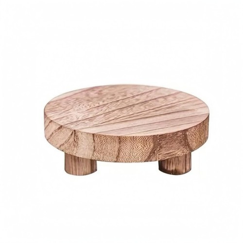 Socle rond bois surface - socle,