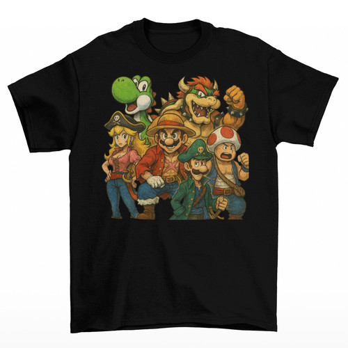 One piece mario shirt unisex - one, t-shirt