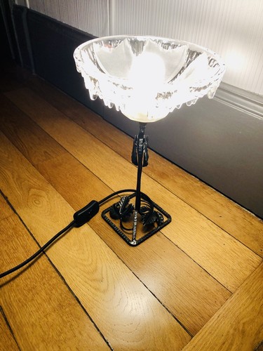 Lampe fer forgé - en,