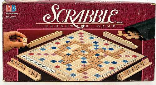 Scrabble crossword board - -,