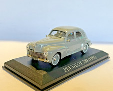 VOITURE PEUGEOT 203 GRISE 1955 1/43 IXO ALTAYA NOS CHERES VOITURES D'ANTAN