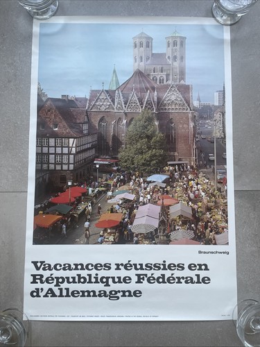 Affiche originale tourisme - affiche,