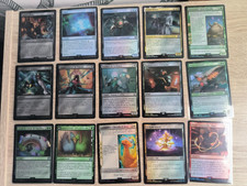 Carte Magic - Final Fantasy - Lot de 15 cartes co/unco- Final Fantasy 7  Foil VF