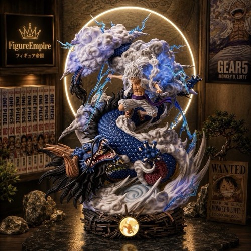 Figurine one piece luffy gear - figurine,