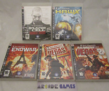 LOT 5 JEUX PS3 TOM CLANCY'S RAINBOW SIX VEGAS 2 ENDWAR HAWX DOUBLE AGENT