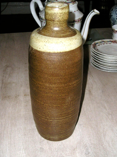 Bouteille gres vernisse - en,