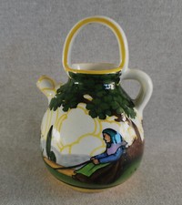 BELLE CRUCHE CHEVRETTE  FAIENCE SAINT JEAN DU DESERT MARSEILLE PROBABLE POUJOL