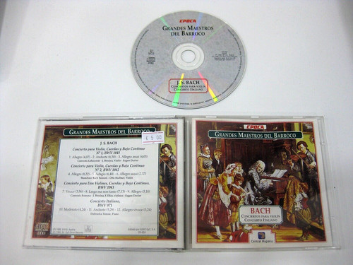 Bach concerts pour - cd,