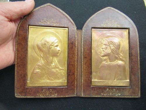 Rare ancien autel voyage - de,