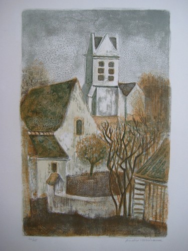 Minaux andre lithographie - minaux,