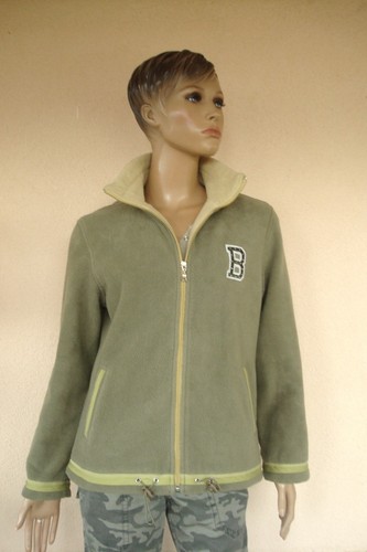 Veste polaire microfibre vert - microfibre,